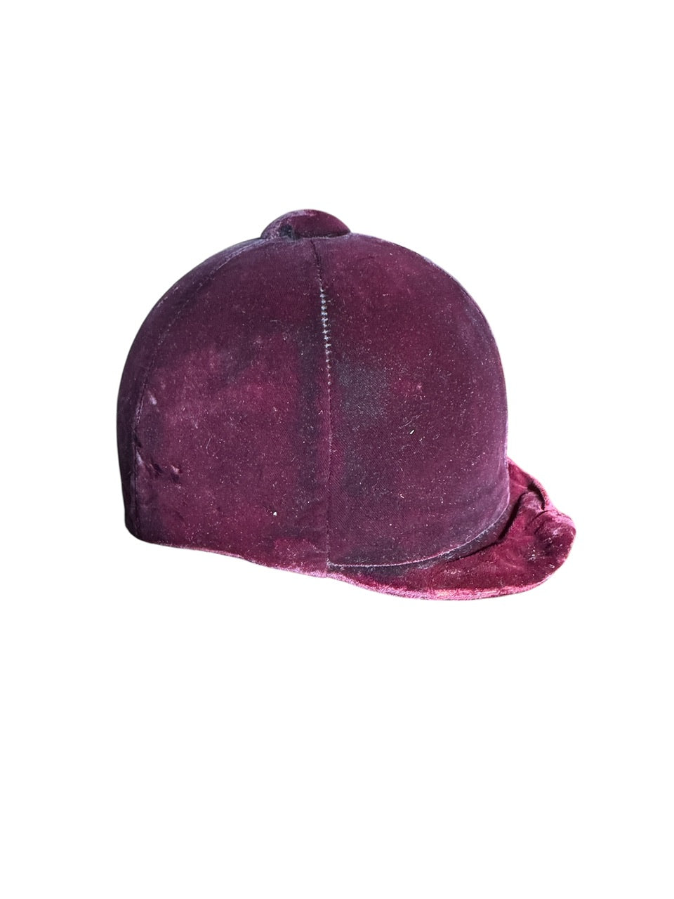 Vintage Deep Eggplant Colored English Equestrian Velvet  display picture 3