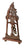 French Victorian Carved Mahogany Tabletop Easel