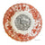 Stunning Bi Color Brick Red & Black Spode Copeland May Transferware Plate