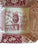 RARE W T Copeland & Sons Red Transferware  Square Dish Aesthetic Movement Kew