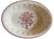 HTF Vintage Red Transferware Serving Bowl Royal Staffordshire God Speed the Plough Farm