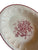 HTF Vintage Red Transferware Serving Bowl Royal Staffordshire God Speed the Plough Farm