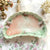 Antique Limoges Haviland France Hand Painted Oyster Shells Crescent Bone Dish