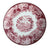 Instant Wall Display - Collection - Red English Transferware Plates  7 Mix n Match