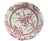 Instant Wall Display - Collection - Red English Transferware Plates  7 Mix n Match