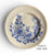 Vintage England Blue & White Transferware  Plate Apple Flower Dogwood Blossoms