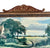 Quiet Country Bridge Crossing in Ornate Carved Frame Painting