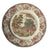 Instant Platewall  - Brown Transferware & Green Majolica Leaf Plates Overdoor Arrangement of 9 Mix n Match