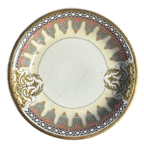 Antique J & G Meakin Butter Pat Art Deco Pattern