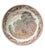 Instant Platewall  - Brown Transferware & Green Majolica Leaf Plates Overdoor Arrangement of 9 Mix n Match