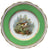 Copeland Spode Bird Enameled Clobbered Antique Bird Plates