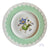 Antique Wedgwood Plate | Embossed Border | Mint-Aqua Band Periwinkle Blue Anemone Floral | c.1905–1930