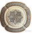 Aesthetic Black Transferware Fluted Plate Spode Circa 1880 Primrose Kaleidoscope RARE