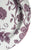 Purple Toile Transferware Plate Birds Roses Pheasants