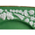 Antique Clobbered Green Plate Embossed Floral Border Rhapsody George Jones Hand Painted Floral Bouquet