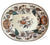 Brown Transferware Hand Enameled Platter Antique Wedgwood Vine Autumn Flowers