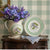 Antique Wedgwood Plate Embossed Border | Mint-Aqua Band w Blue & Purple Morning Glory Flowers c.1905–1930
