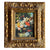 Vintage Floral Oil Painting Framed Ornate Gilt Gold Frame