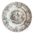 Spode Brown Transferware Plate Equestrian Decor Man on Horse Dogs Hunter Byron Hunt Scene