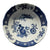 17 Piece Majolica Blue & Green Transferware Instant Platewall Vintage English Plates