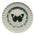 17 Piece Majolica Blue & Green Transferware Instant Platewall Vintage English Plates