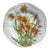 George Jones & Sons Victorian Botanical Brown Transferware Plate Aesthetic C 1884 Familiar Flowers