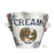 Vintage / Antique Advertising Grocers Dairy Display English CREAM Pail w/ Cows