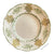Rare Antique Green Transferware Gilt Embellished Plate