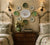 Instant Platewall Platter Green & Brown Transferware &  Majolica Leaf Fruits Flowers Plates  Mix n Match