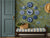 Instant Platewall Display - Collection - Blue & White English Transferware Plates Pastoral & Florals 9 Mix n Match