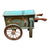 1930’s German Hand Painted Frische Brotchen Fresh Bread Tabletop Trolley Bread Box