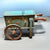 1930’s German Hand Painted Frische Brotchen Fresh Bread Tabletop Trolley Bread Box