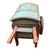 1930’s German Hand Painted Frische Brotchen Fresh Bread Tabletop Trolley Bread Box
