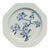 11 Piece Blue & Green Transferware Instant Platewall  w/ Butterflies Plate & Platter Collection