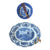 Fragments of Grace No.11 "Where The Deer Belong" Vintage Blue Transferware Platter