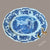 Fragments of Grace No.11 "Where The Deer Belong" Vintage Blue Transferware Platter