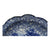 Vintage Scalloped Blue Transferware Plate Chintz Border