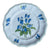 14 Piece Majolica Blue & Green Transferware Instant Platewall