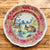 Antique 1891 Copeland Spode Polychrome Rabbit Plate - Rare Victorian Transferware