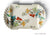 Antique Aesthetic Mvmt Flowering Blackberry Copeland Spode Polychrome Botanical Fluted Tray