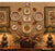 12 Piece Instant Collection Platewall Polychrome Brown Transferware &  Majolica Leaf Plates Platter & Butter Pats