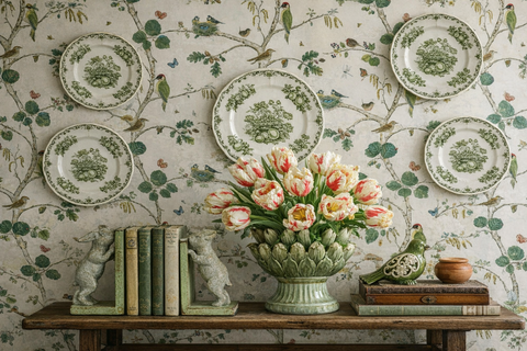 Pair of Vintage Style 🐇 Rabbit / Hare Cast Iron Painted Book Ends Bookends