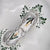 Rare Antique Derwent Ivy Leaves Green English Transferware Round Covered Butter Dish