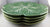 Green Majolica Pinheiro Bordallo Cabbage Leaf 9.5” Luncheon Plate