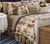 Ralph Lauren Surrey Garden Tattersal Purple Tan Twin Flat Sheet Windowpane Plaid Aubergine