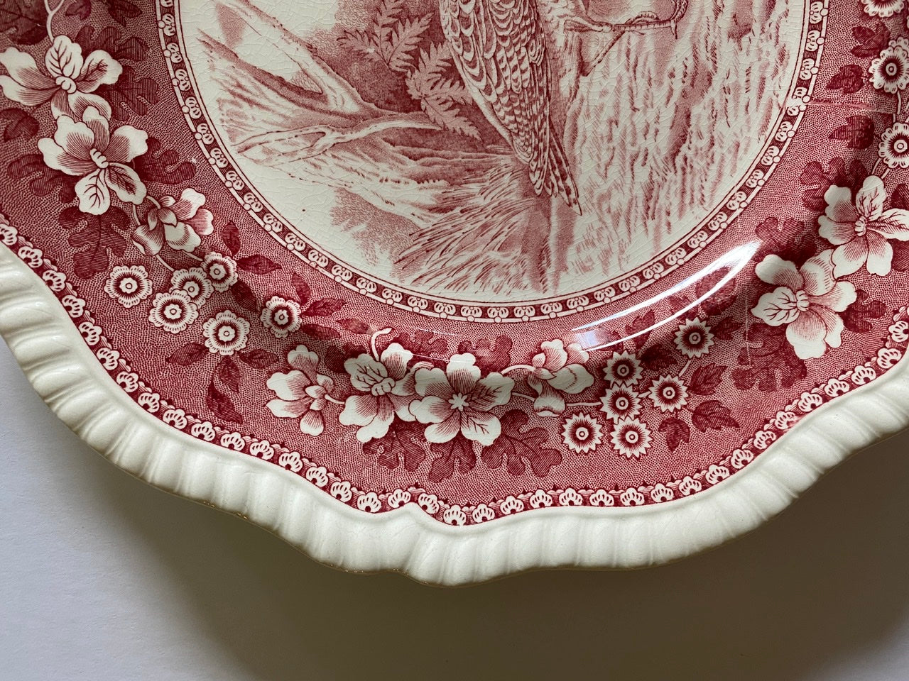 Red Transferware
