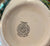 Vintage Black Transferware Covered Dish Tureen Woods Woodland Pastoral Cattle in Stream & Farmhouse
