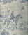 Rectangular Blue Toile Tablecloth 55" x 120"  New Bucolic Sheep Horses Dogs