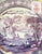 Purple Toile Cookie Tray Transferware Charger Platter Grazing Cattle Sheep Castle
