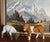 Vintage Country French / English Cow Figurine Goebel
